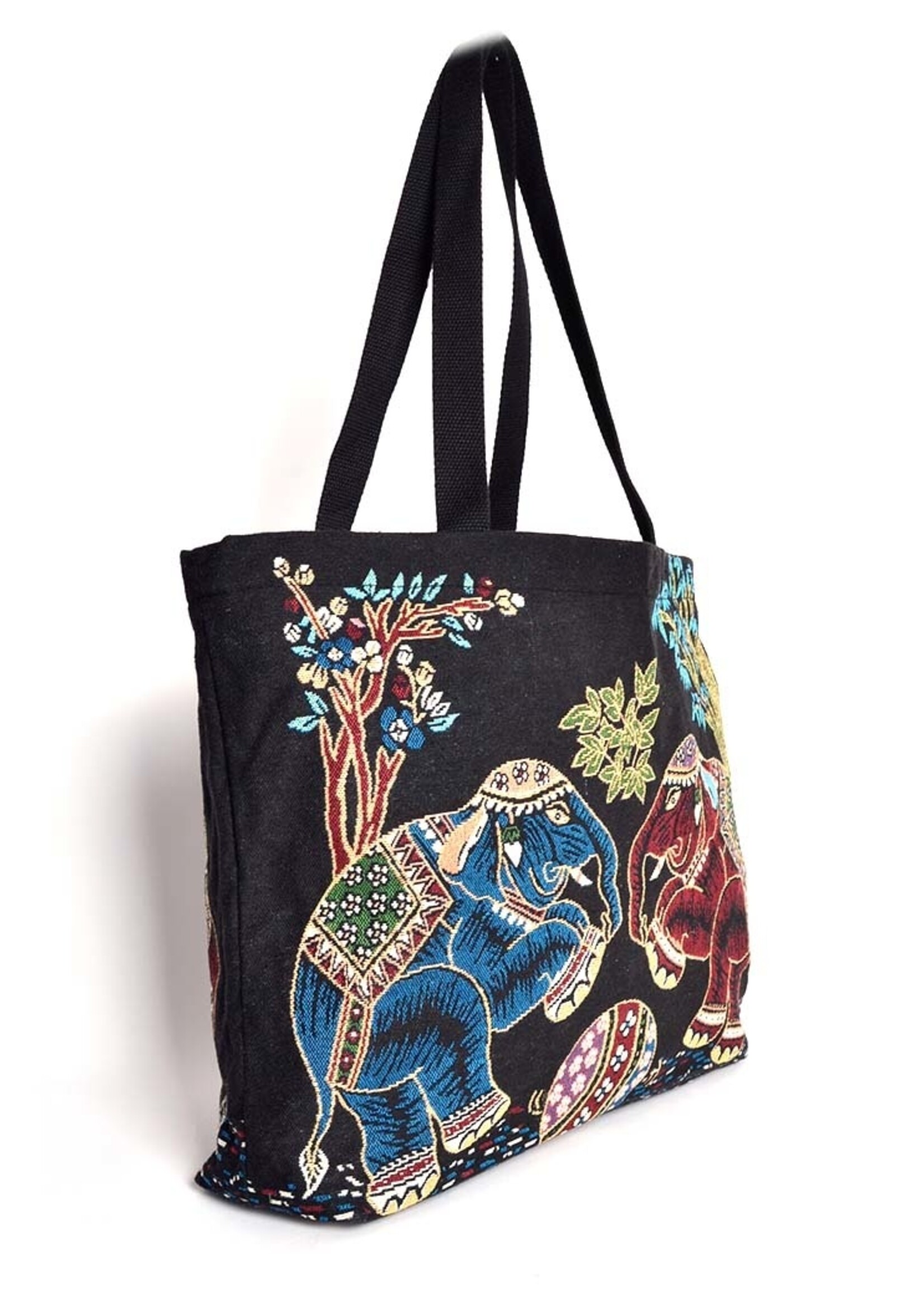 Canvas shopper olifant