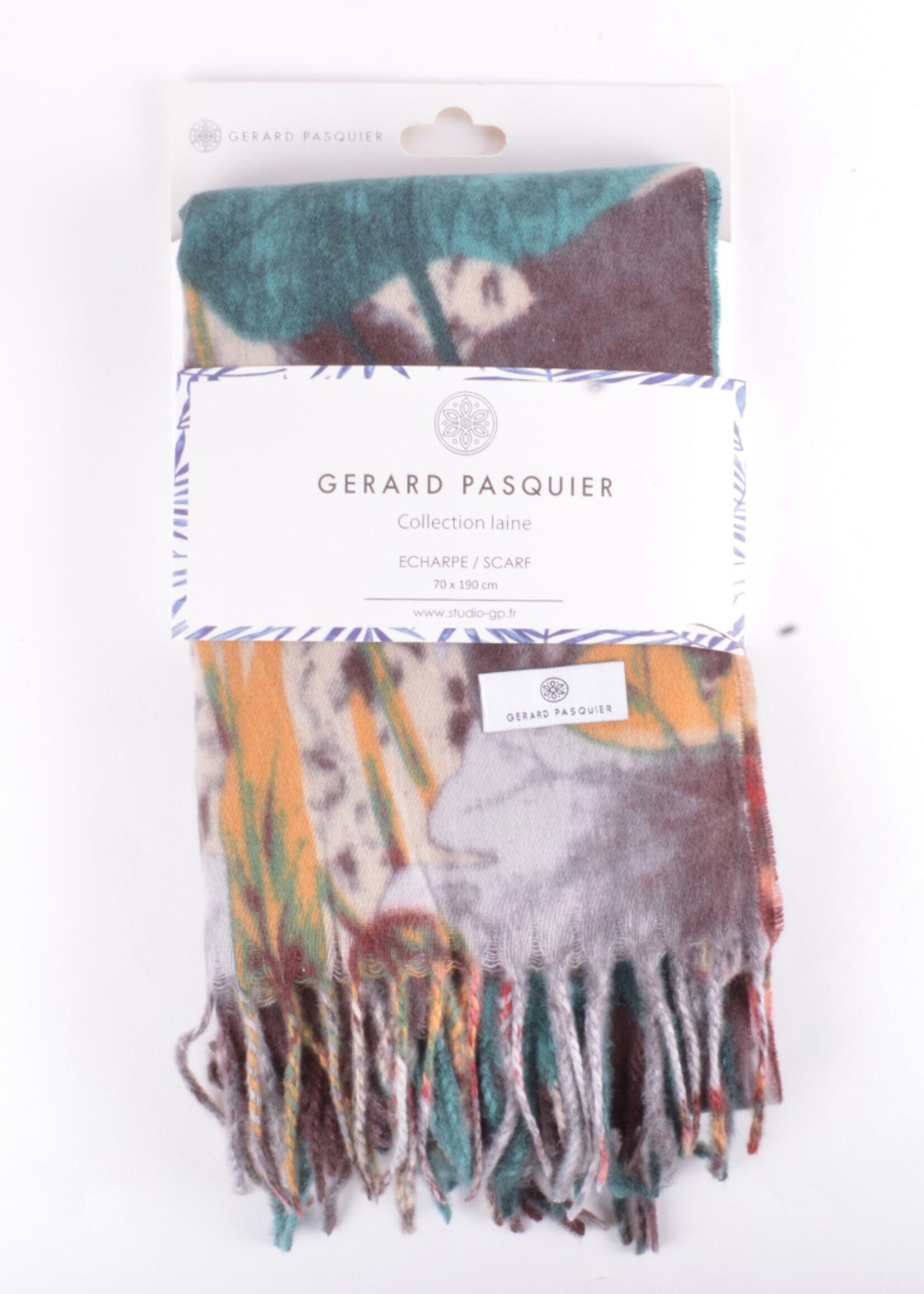 Wintersjaal Gerard Pasquier - Groen