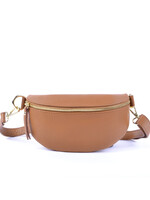 Leren heuptas | Bumbag | Bruin | Maat S