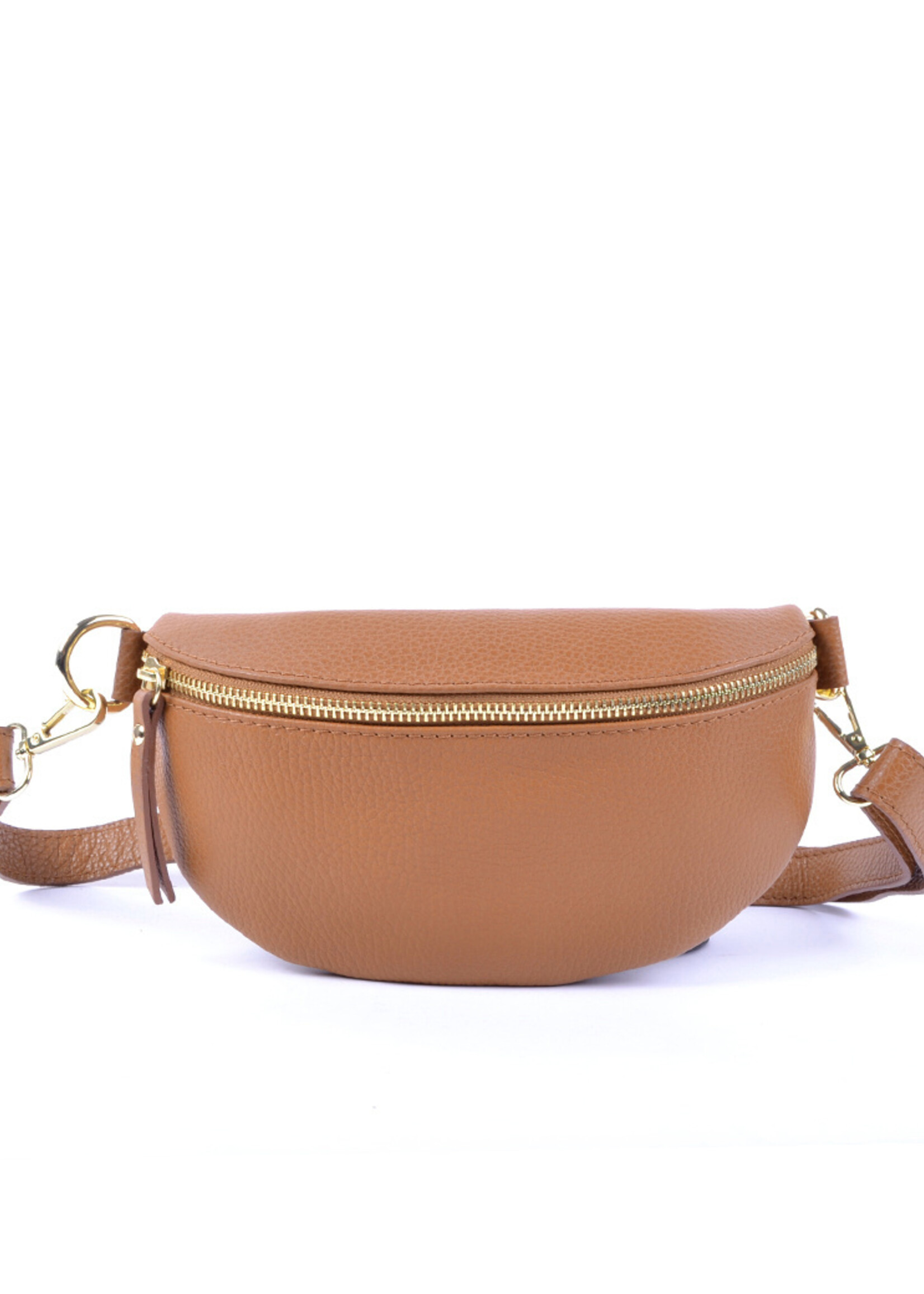 Leren heuptas | Bumbag | Bruin | Maat S