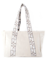 Lederen Shopper | IBIZA - Beige