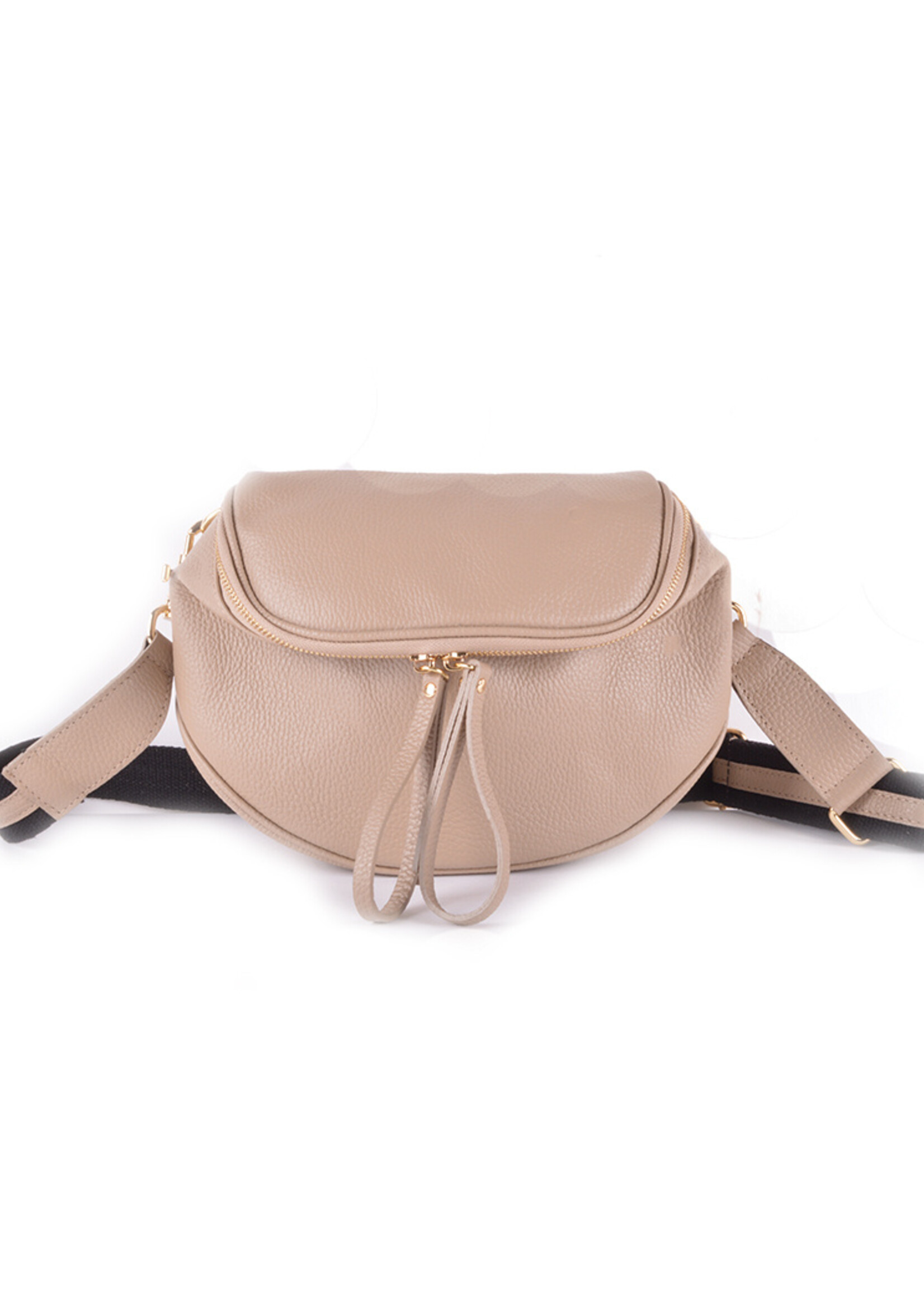 Lederen Heuptas | JENNY - Taupe