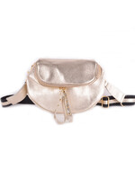 Metallic Lederen Heuptas | JEM - Lichtgoud