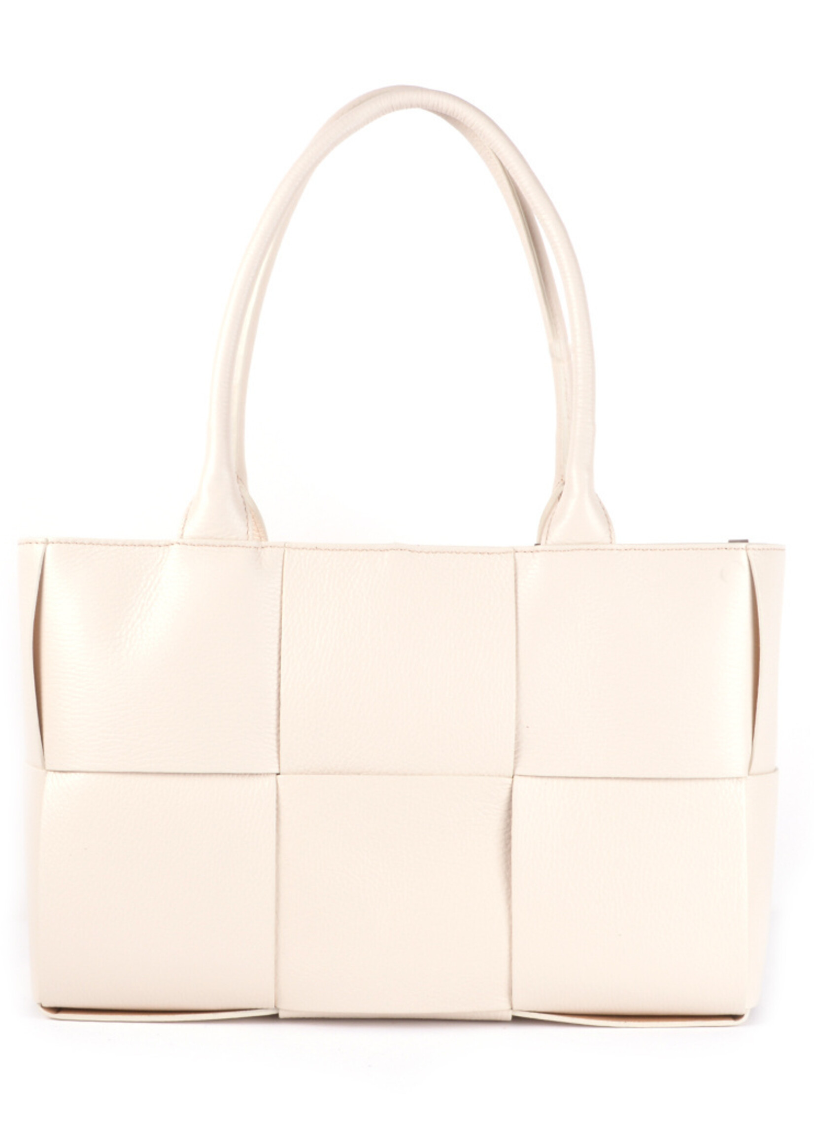 Lederen Handtas | ISABELLA Beige