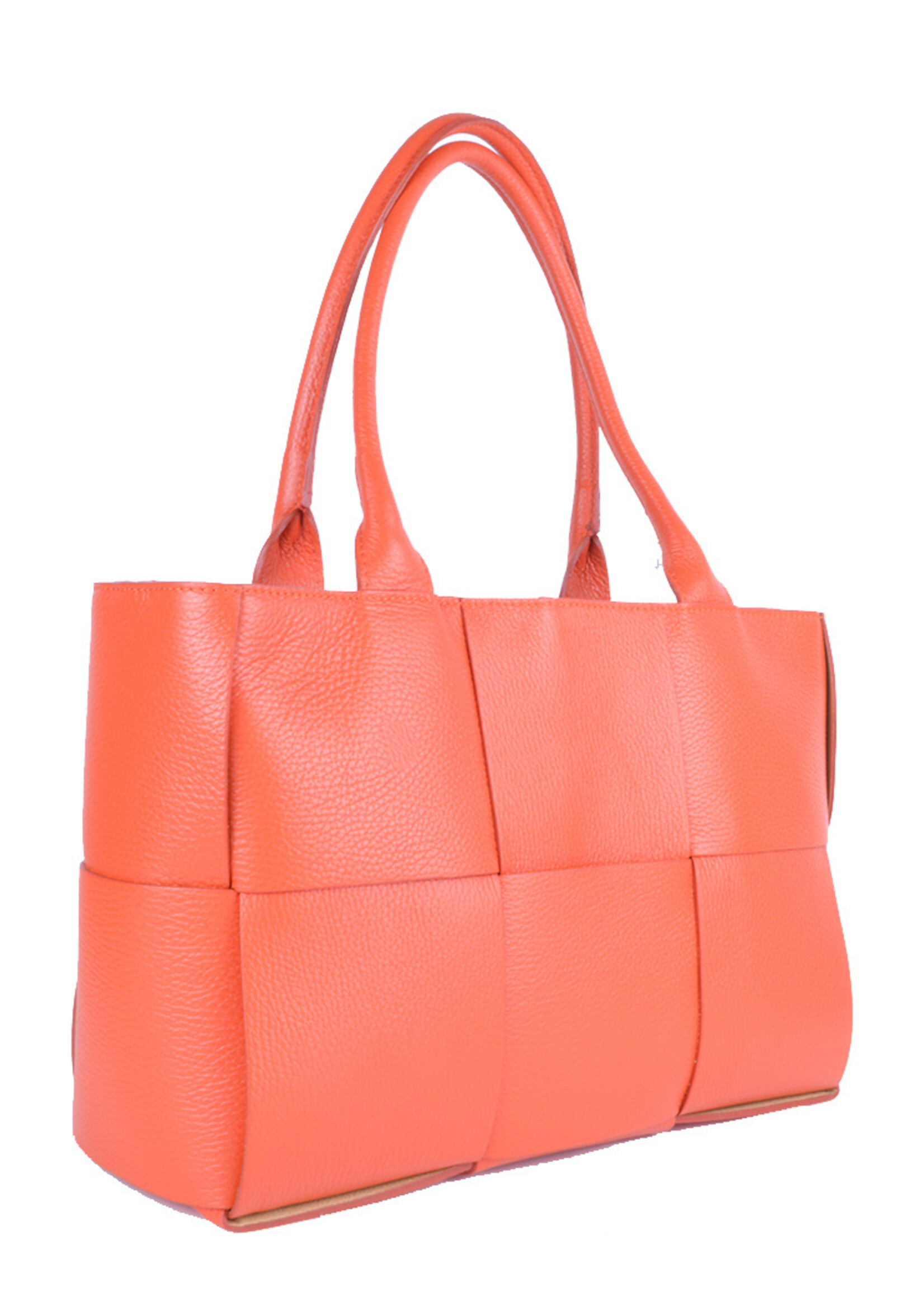 Lederen Handtas | ISABELLA Beige
