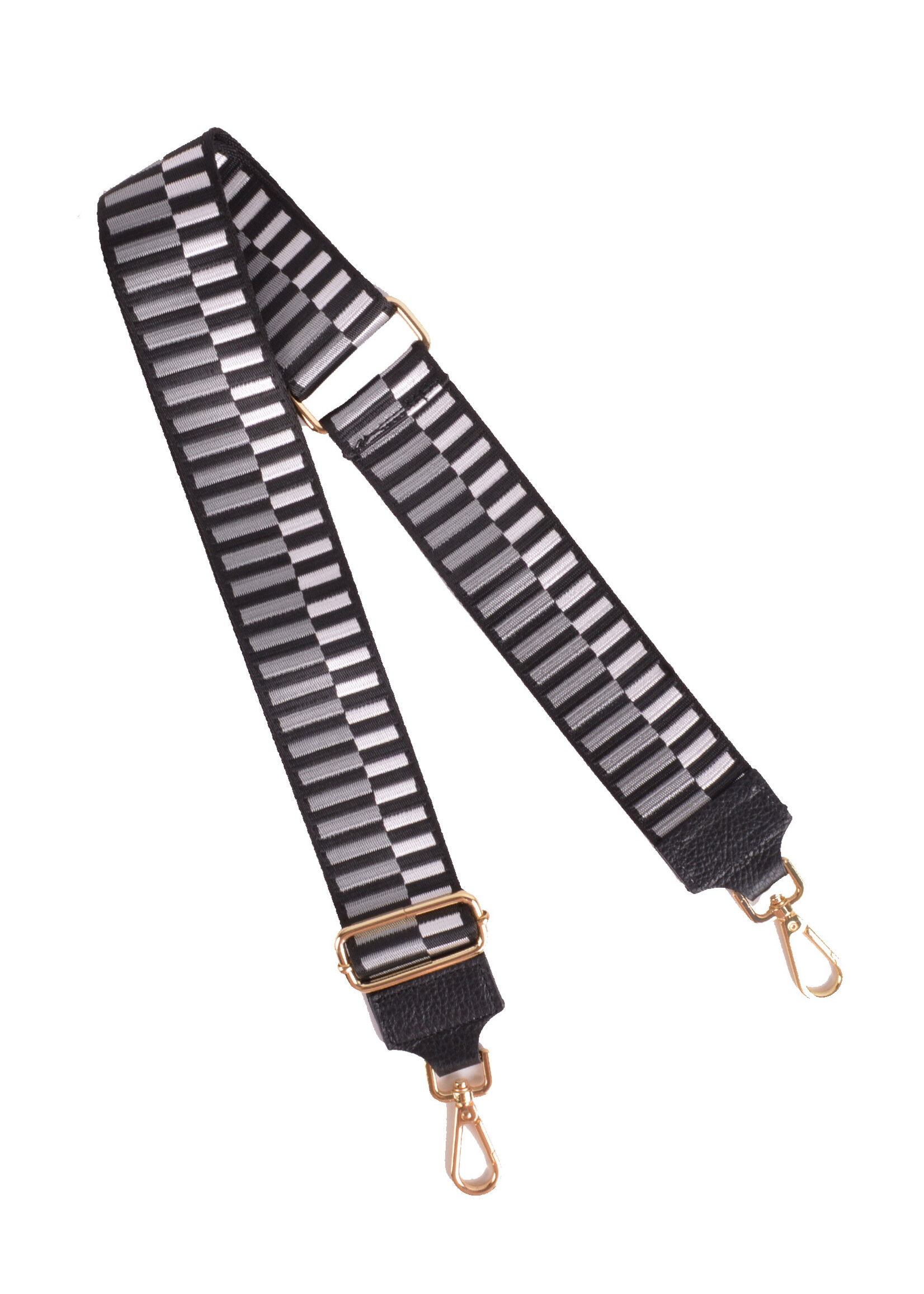 Bagstraps Zwart Streep - 49004