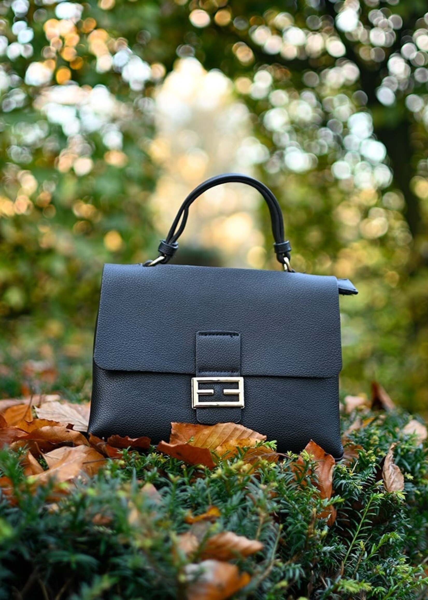 Handtas  | Charity | Zwart