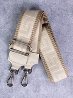 Bagstraps Beige - Zilver - 49043