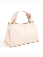 Lederen Handtas | Suus | Beige