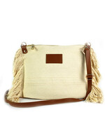 Canvas schoudertas | Guusje | Beige