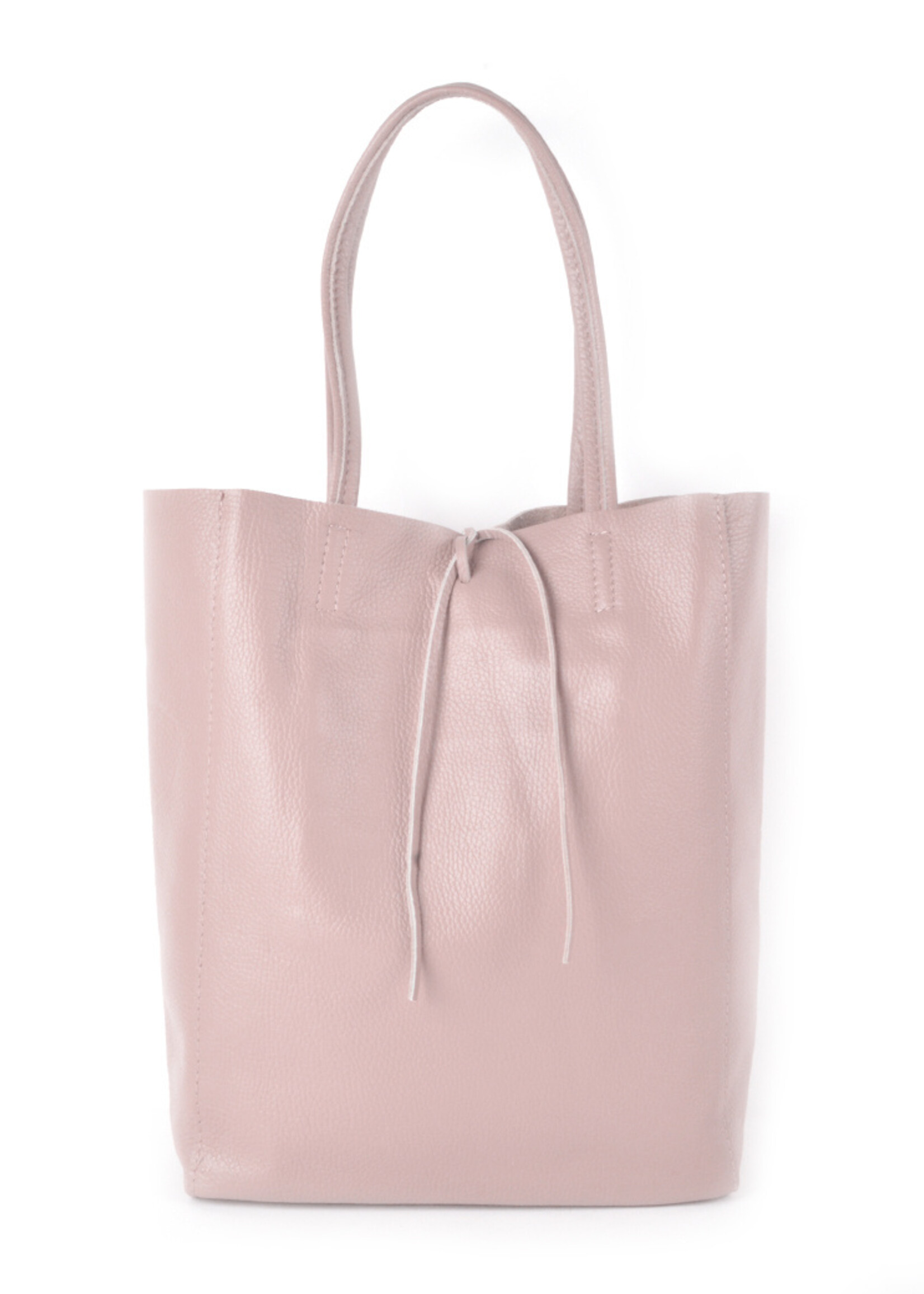 Leren shopper | Oudroze