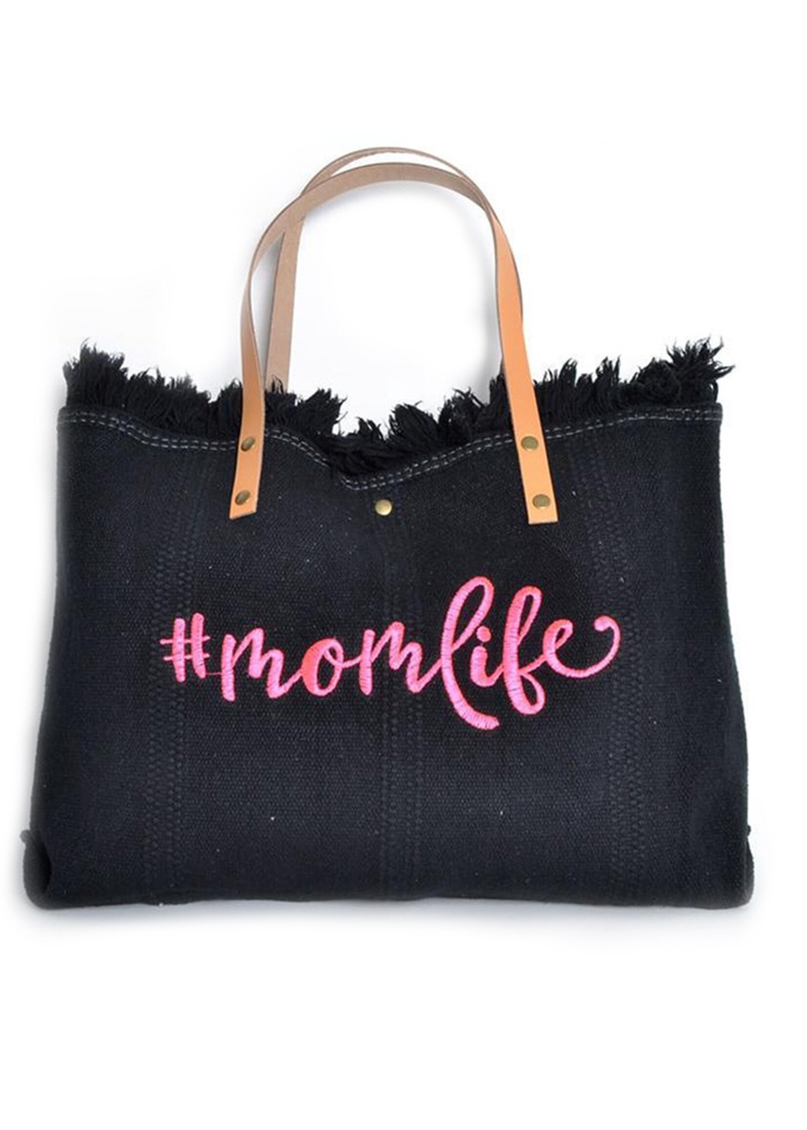 Canvas tas MOMLIFE - Zwart