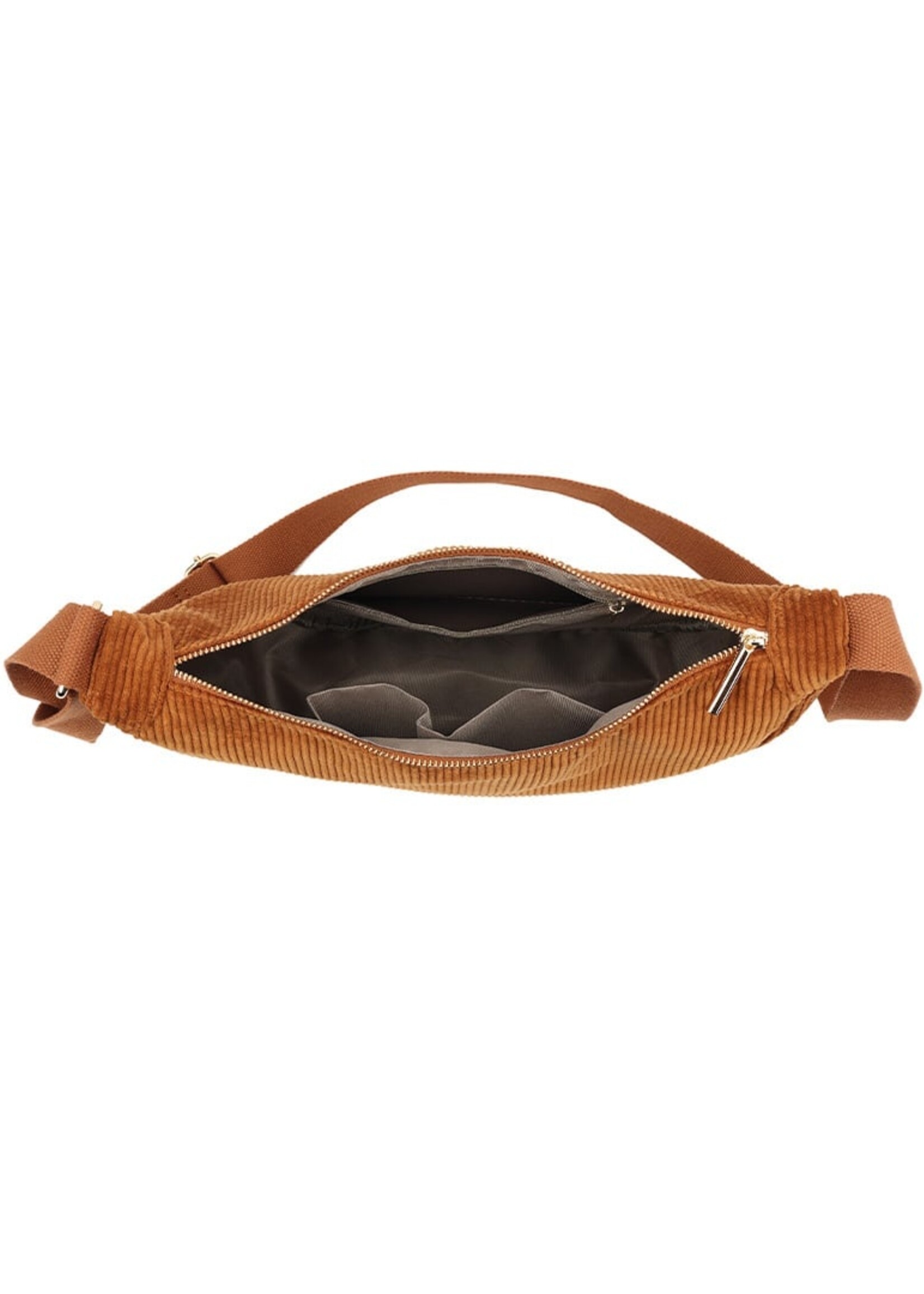 Crossbody schoudertas | RIBSTOF | Camel