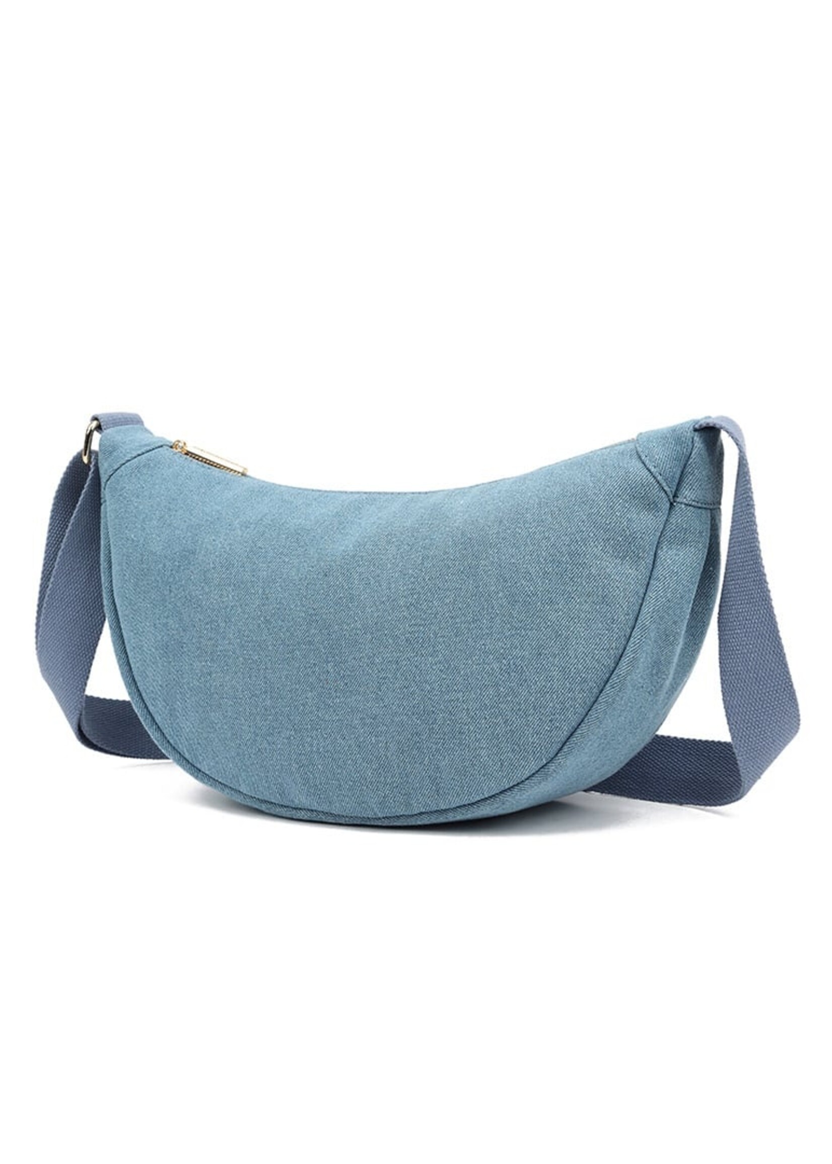 Crossbody schoudertas | JEANS | Blauw