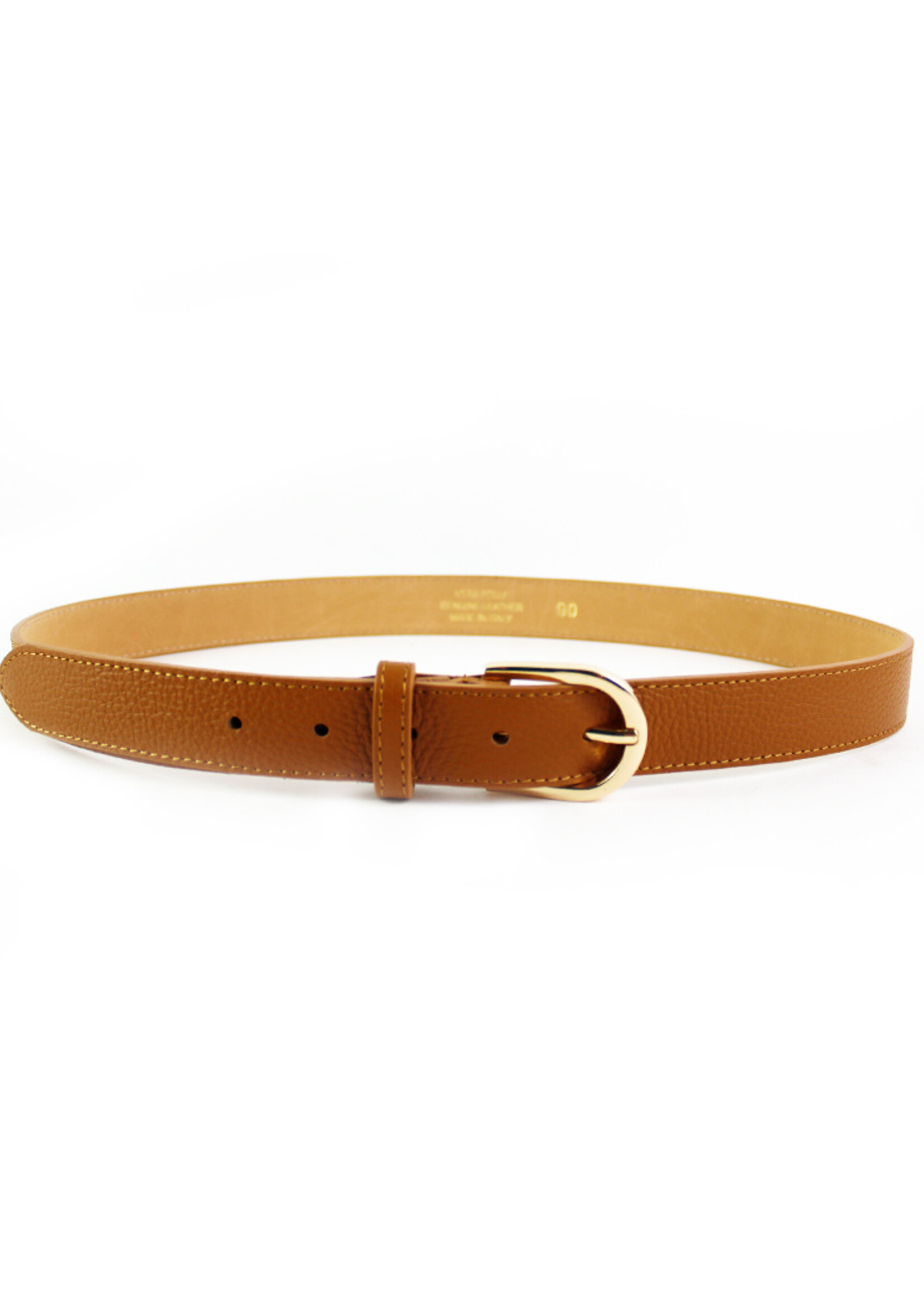 Lederen riem | Camel