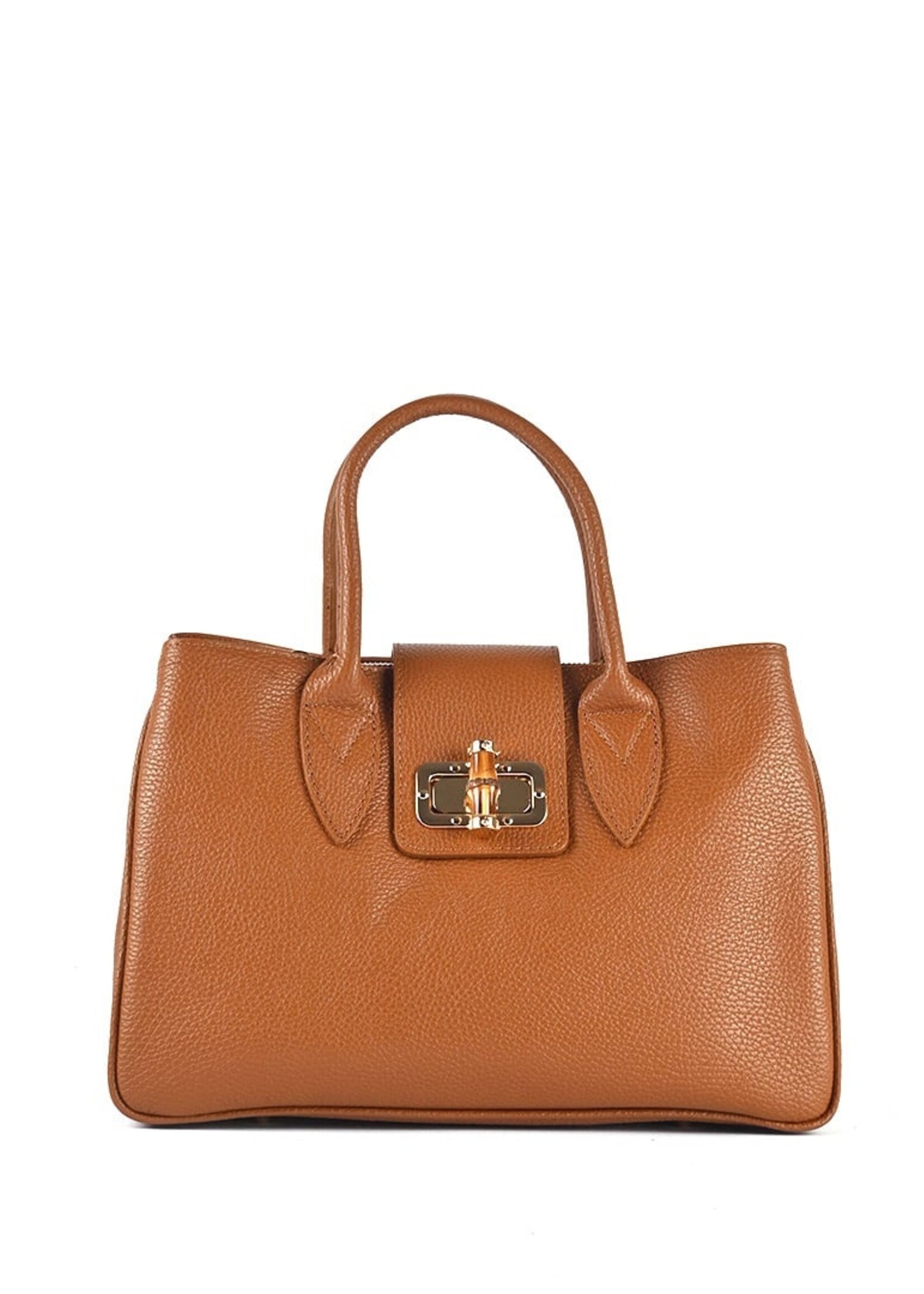 Lederen Handtas | Lieke | Bruin