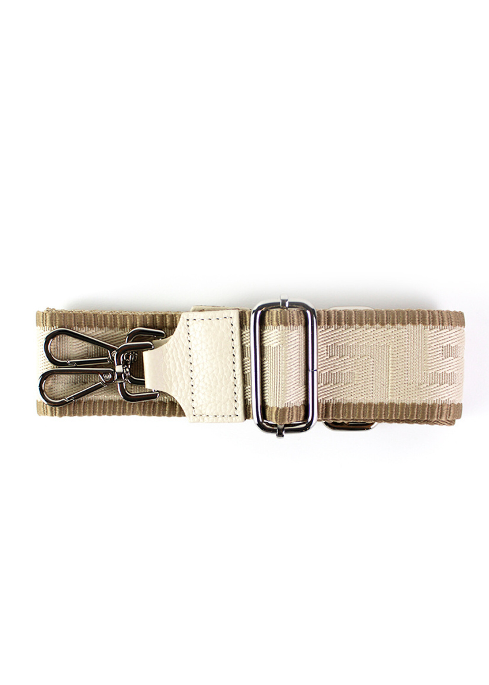 Bagstraps Beige Uni - Zilver - 49043