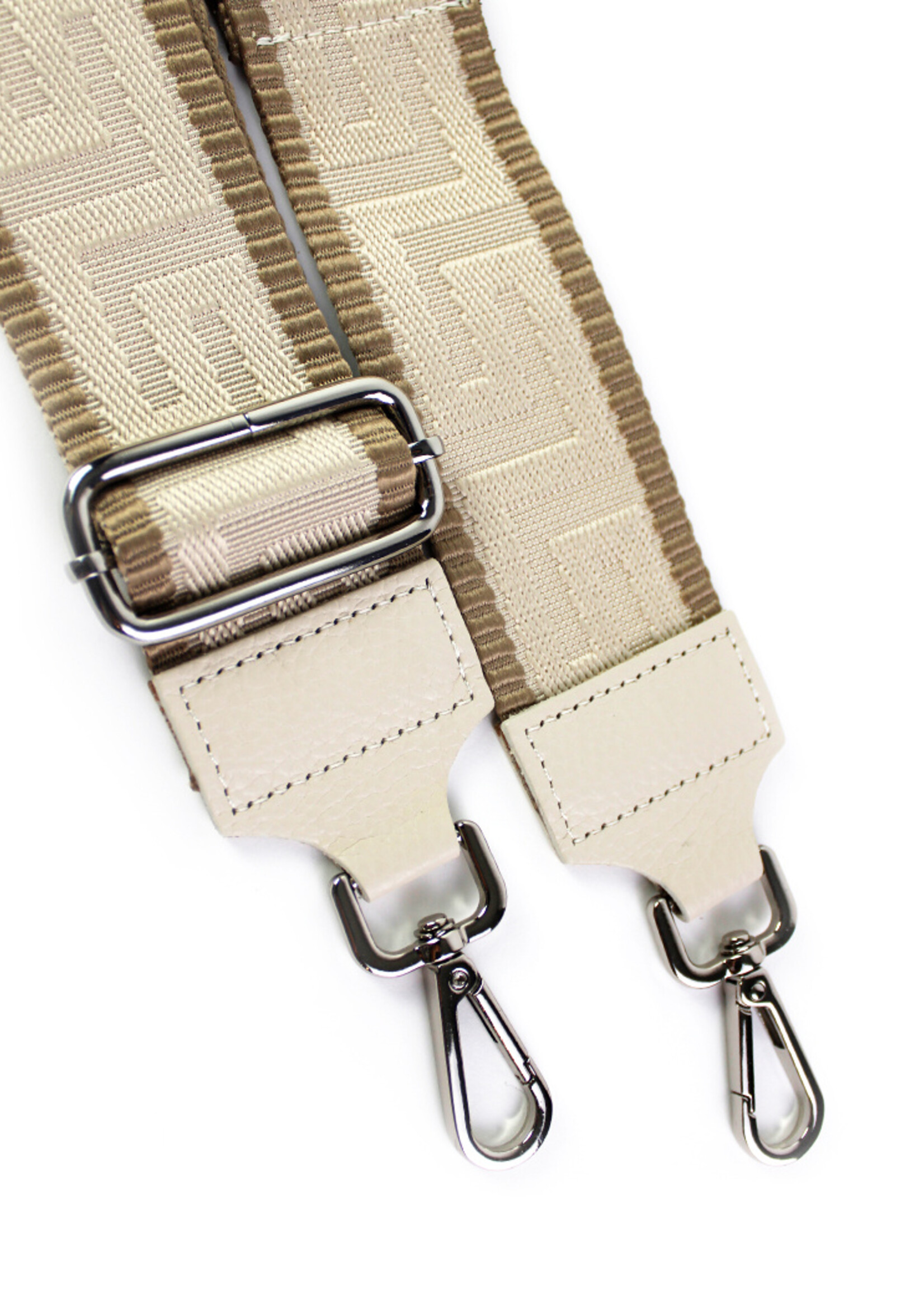 Bagstraps Beige Uni - Zilver - 49043