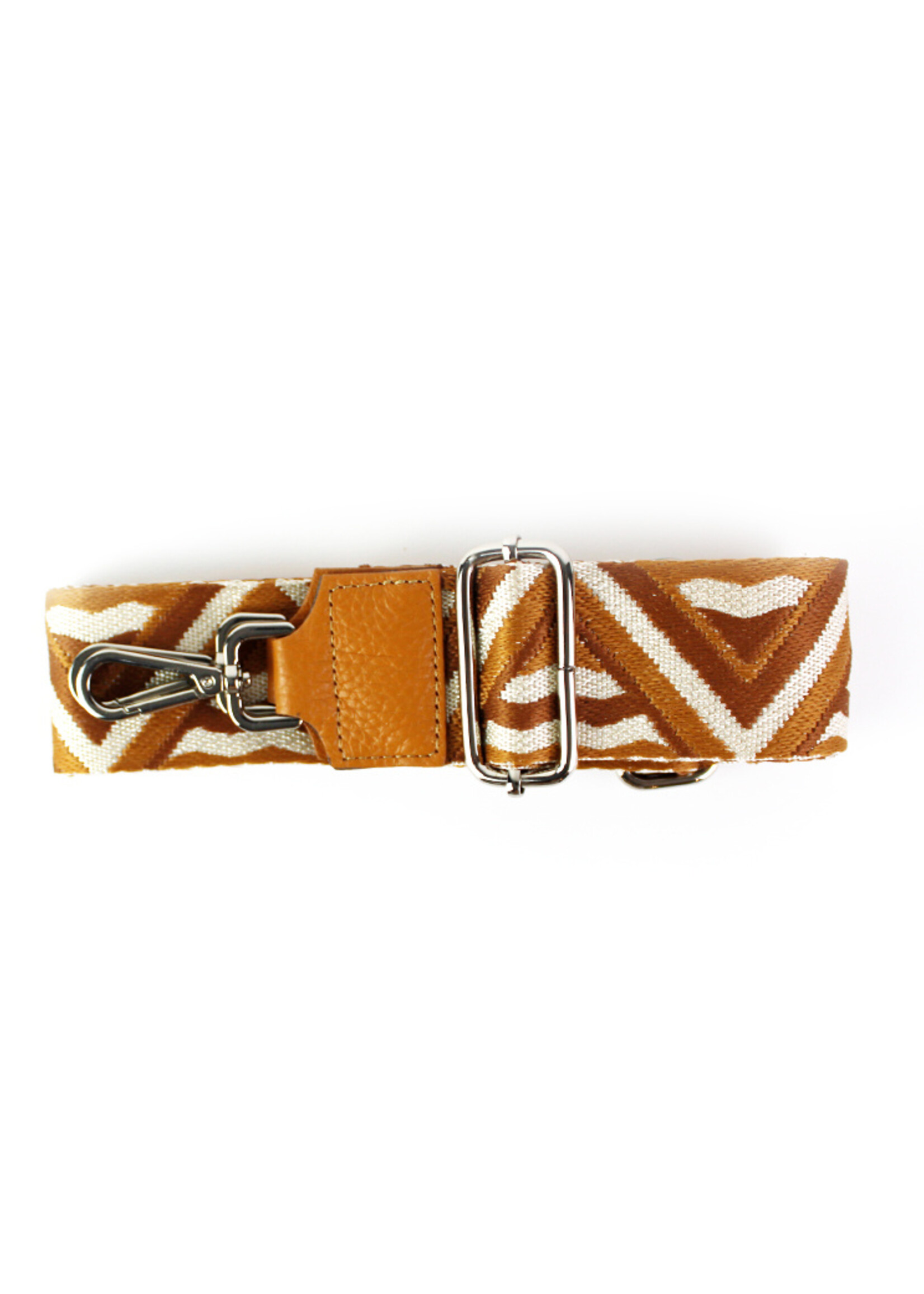 Bagstraps Camel - Zilver - 49076