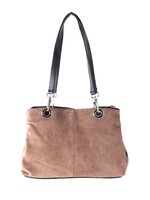 Suede Handtas | Francien | Taupe