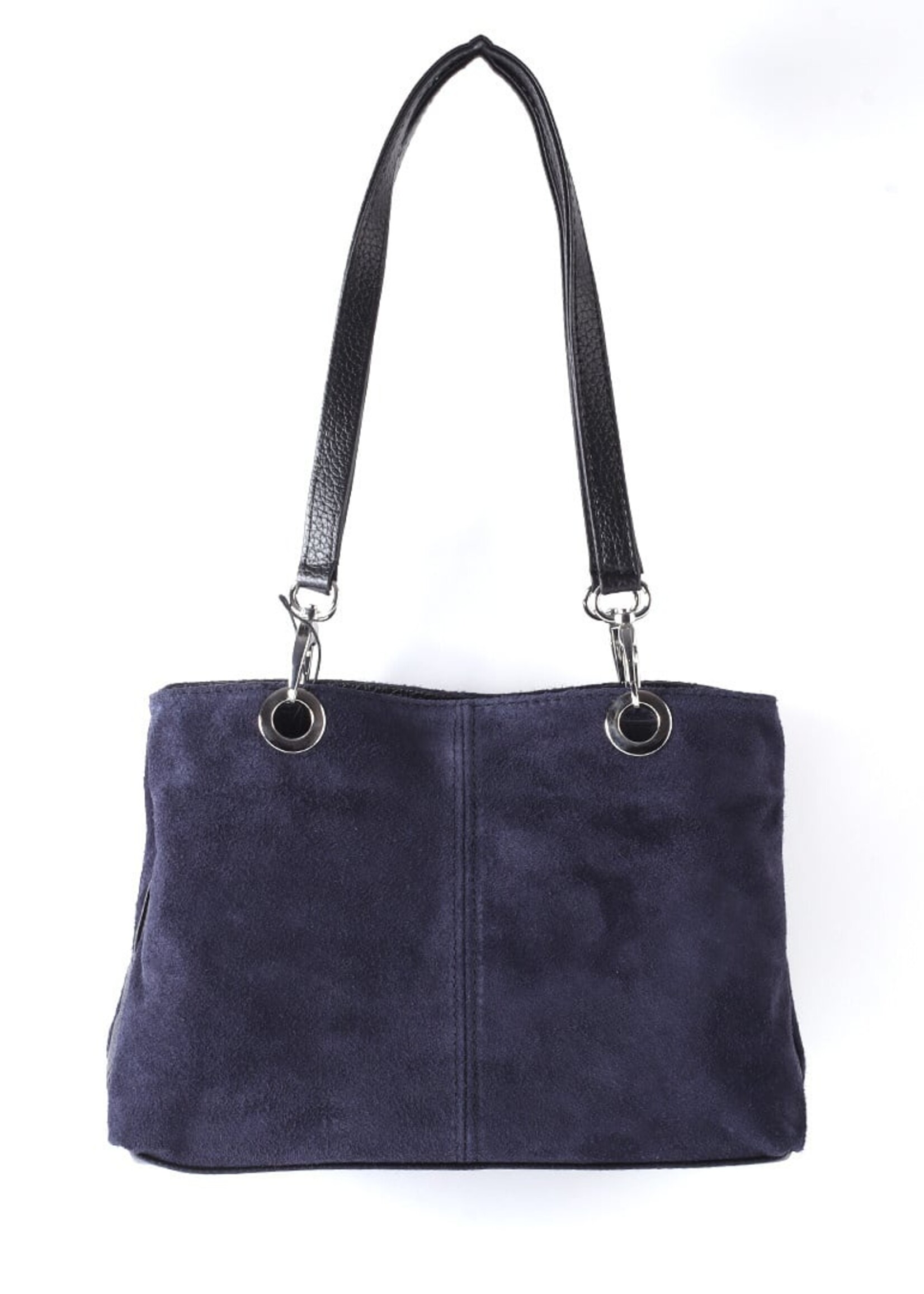 Suede Handtas | Francien | Donkerblauw