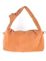 Suède Handtas | Jeannette | Camel