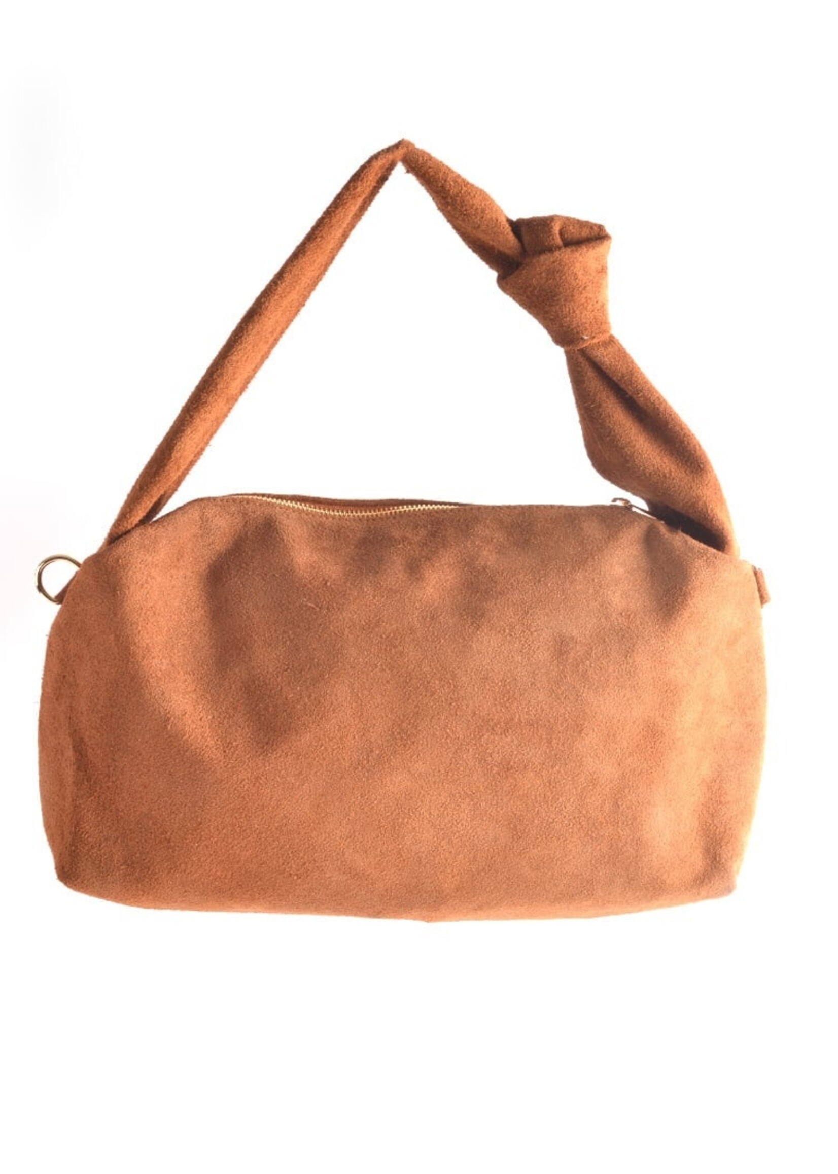 Suède Handtas | Jeannette | Bruin