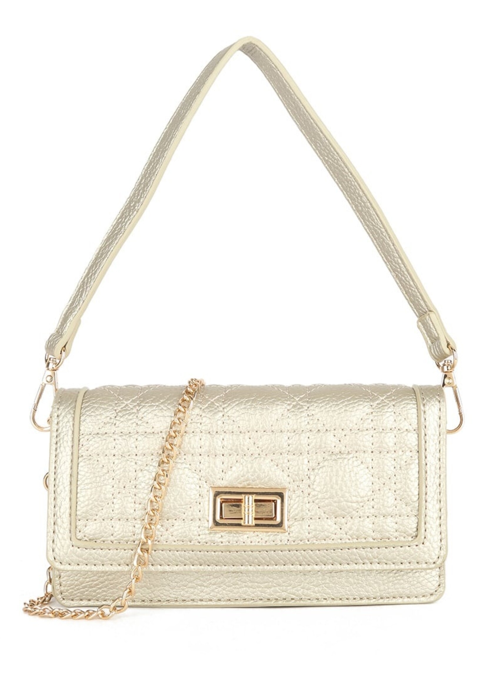 Schoudertas | Carine | Goud