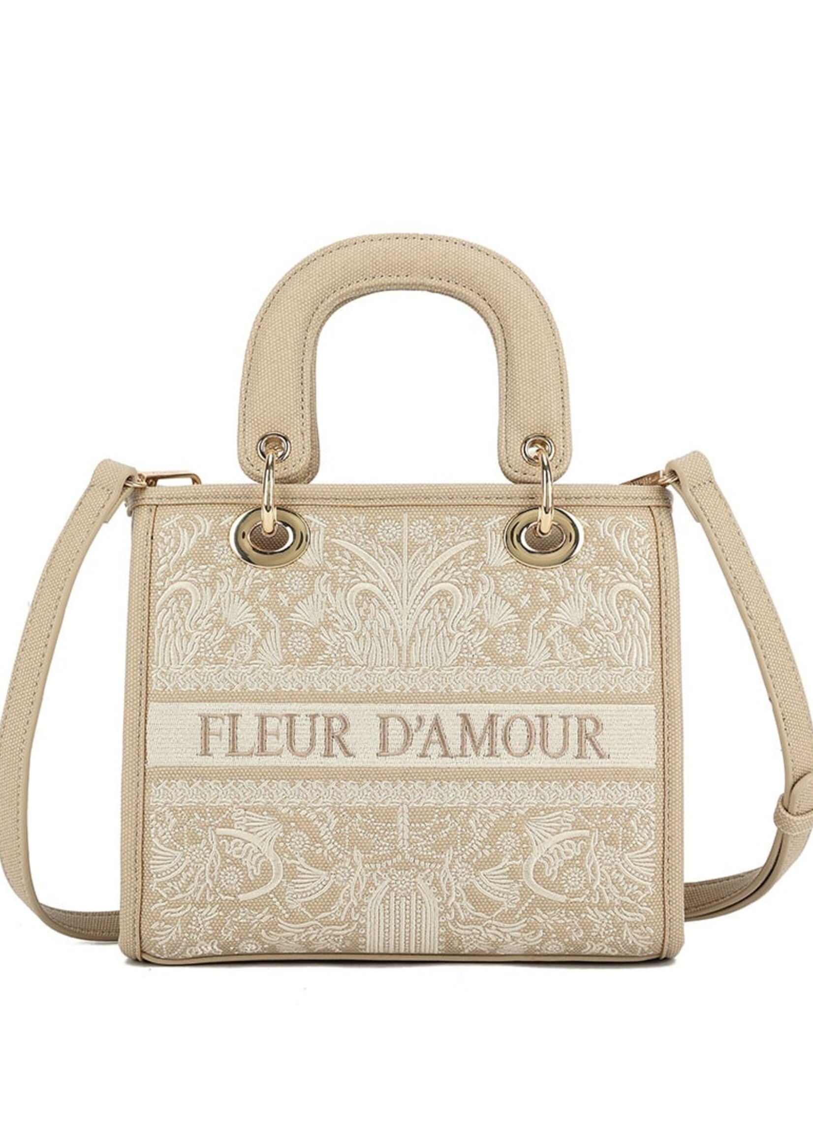 Handtas | Fleur D'amour | Apricot