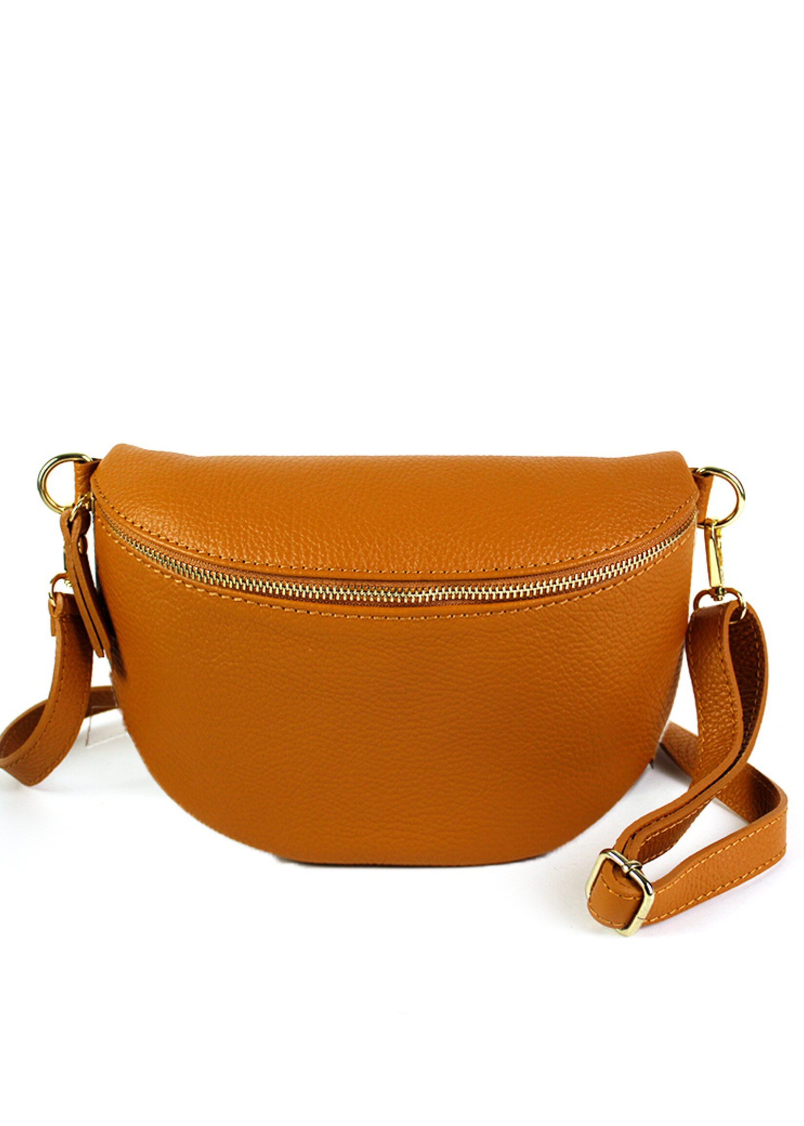 Leren heuptas | Bumbag | Camel | Maat - L
