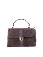 Suede Handtas Anna | Koffie