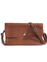 Leren schoudertas Marèn | Bruin