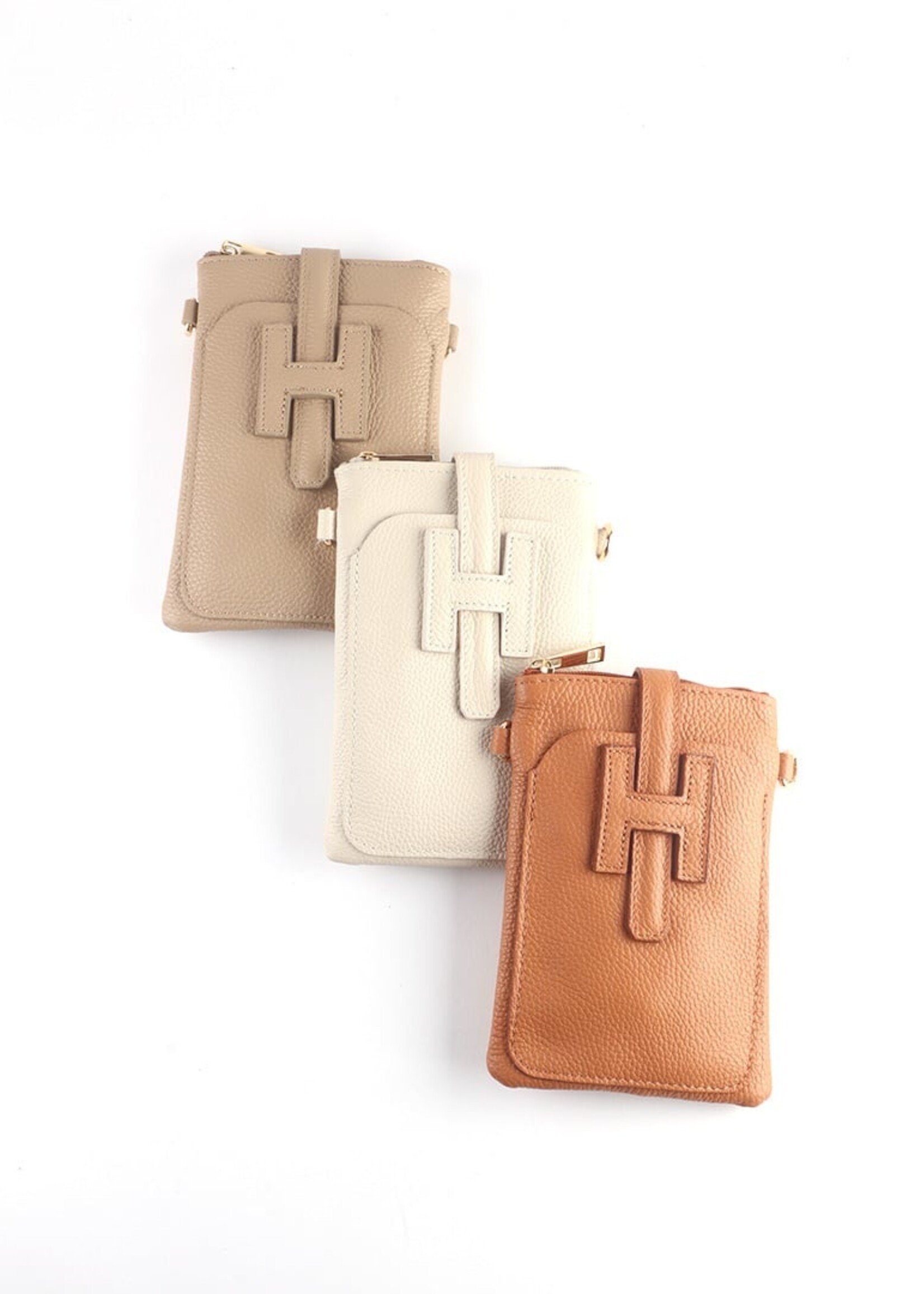 Lederen Schoudertas | Virgie | Meerdere kleuren