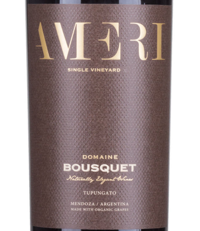Domaine Bousquet Ameri Single Vineyard Tupungato duurzaam geteeld