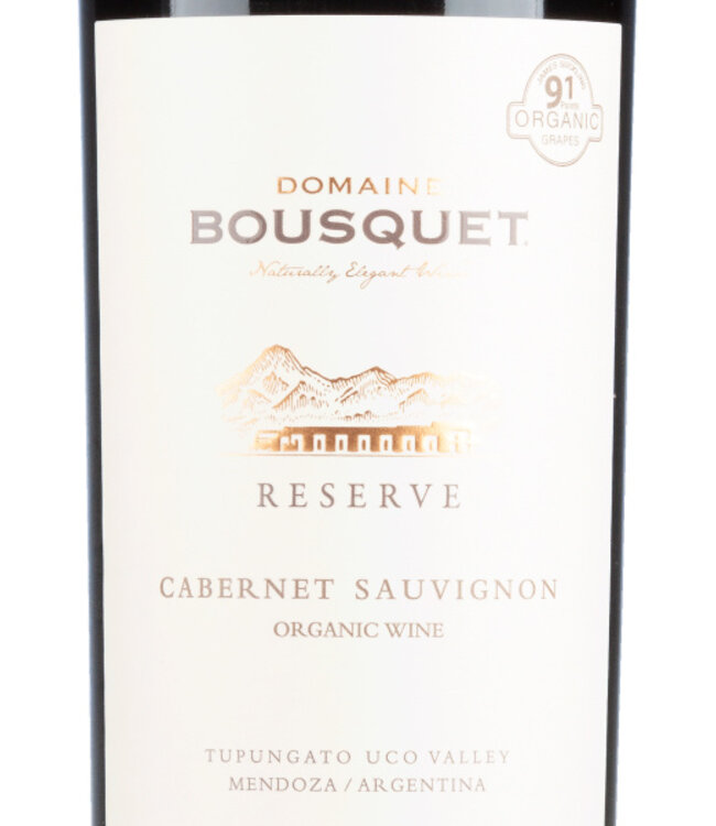 Domaine Bousquet Cabernet Sauvignon Reserve duurzaam geteeld