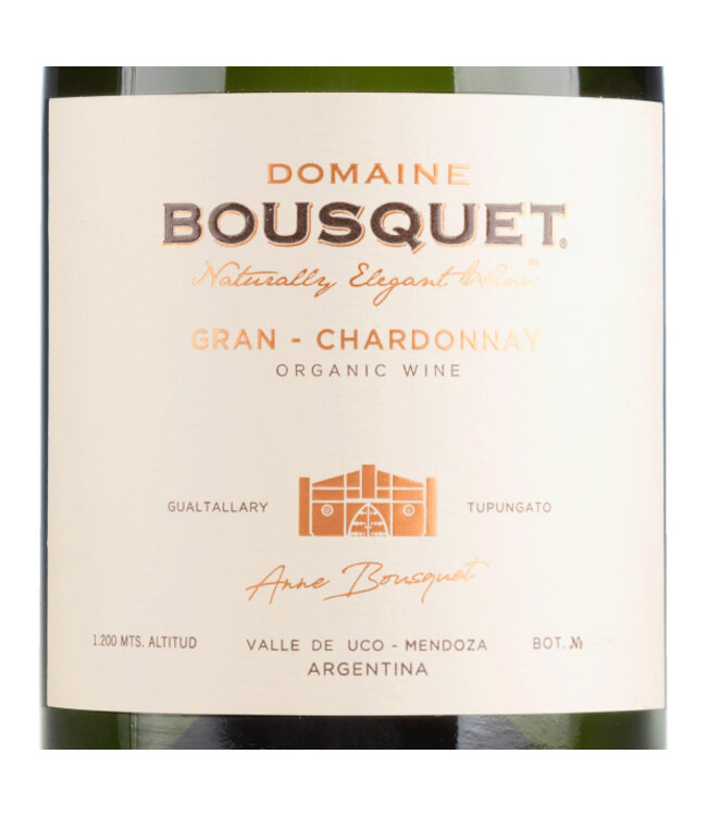Domaine Bousquet Chardonnay Grande Reserve duurzaam geteeld