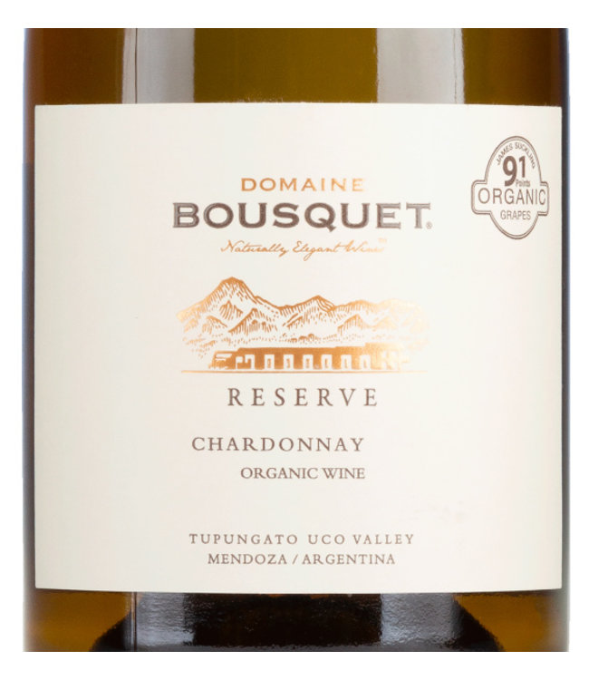 Domaine Bousquet Chardonnay Reserve duurzaam geteeld