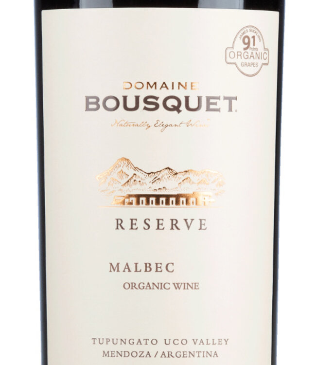 Domaine Bousquet Gran Malbec Reserve duurzaam geteeld