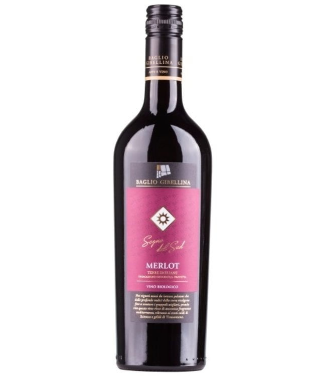 ** Baglio Gibellina Sogno del Sud Merlot duurzaam geteeld