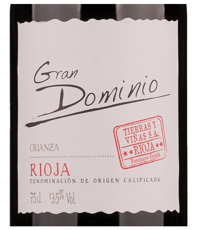 Gran Dominio Crianza Rioja