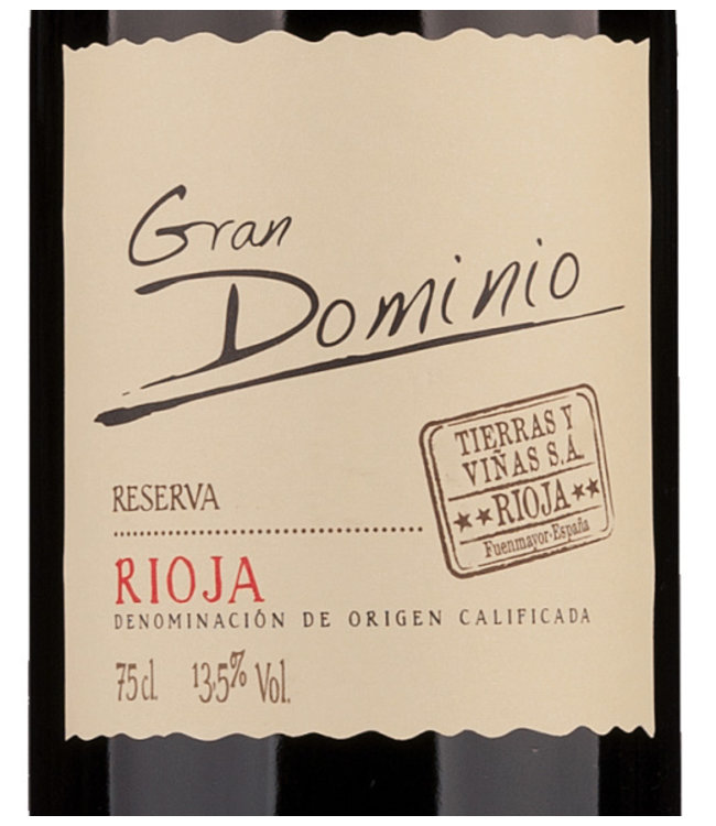 Gran Dominio Reserva Rioja