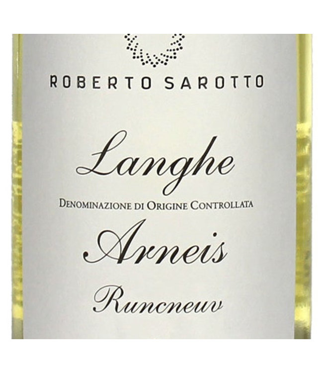 Roberto Sarotto Langhe DOC Arneis Piemonte