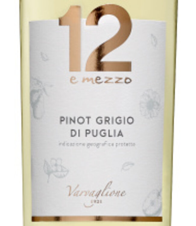 Varvaglione 12e Mezzo Pinot Grigio IGP