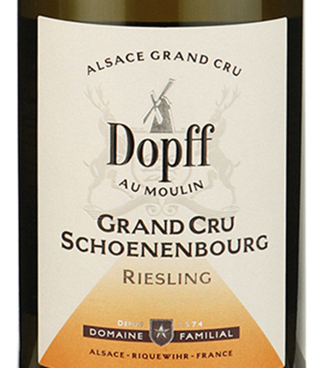 Dopff au Moulin Riesling Grand Cru Schoenenbourg