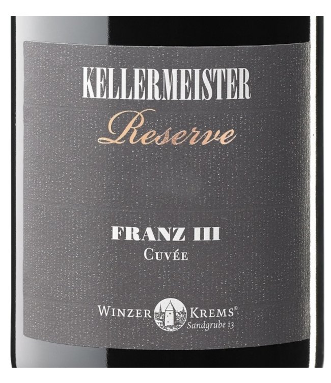 Winzer Krems Kellermeister Franz 3 Cuvee