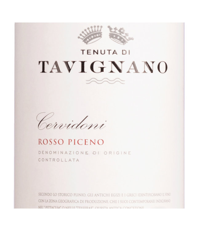 Tenuta di Tavignano Rosso Piceno duurzaam geteeld