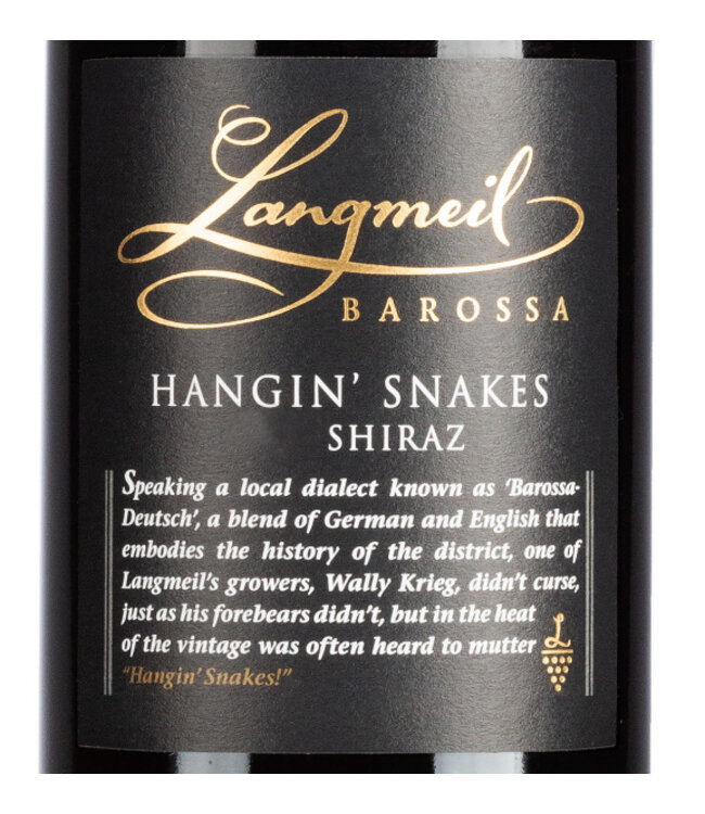 Langmeil Three Hangin' Snakes Shiraz