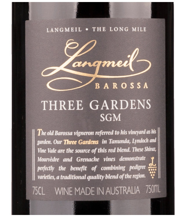 Langmeil Three Gardens Shiraz Mataro Grenache