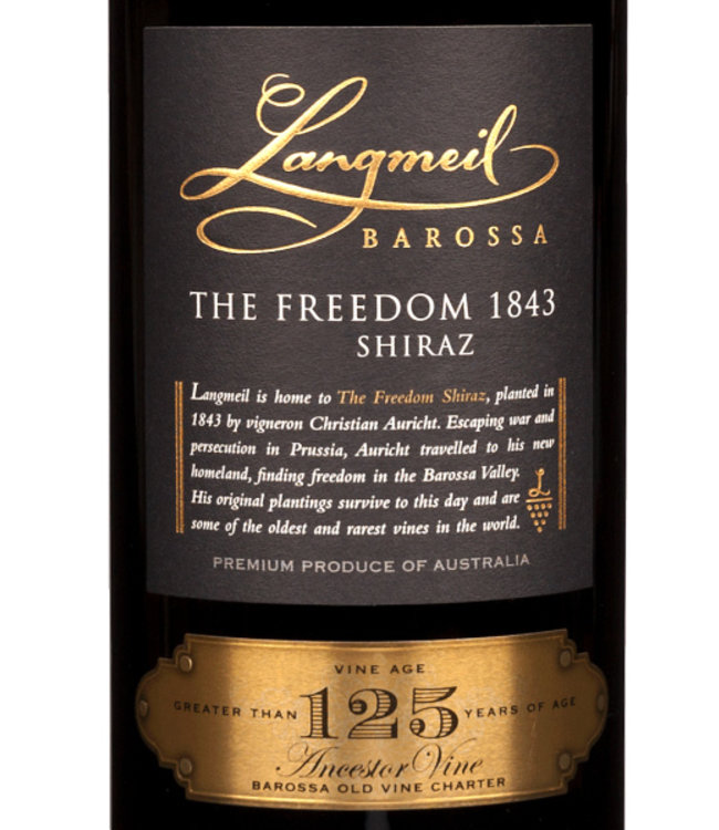 Langmeil The Freedom 1843 Shiraz