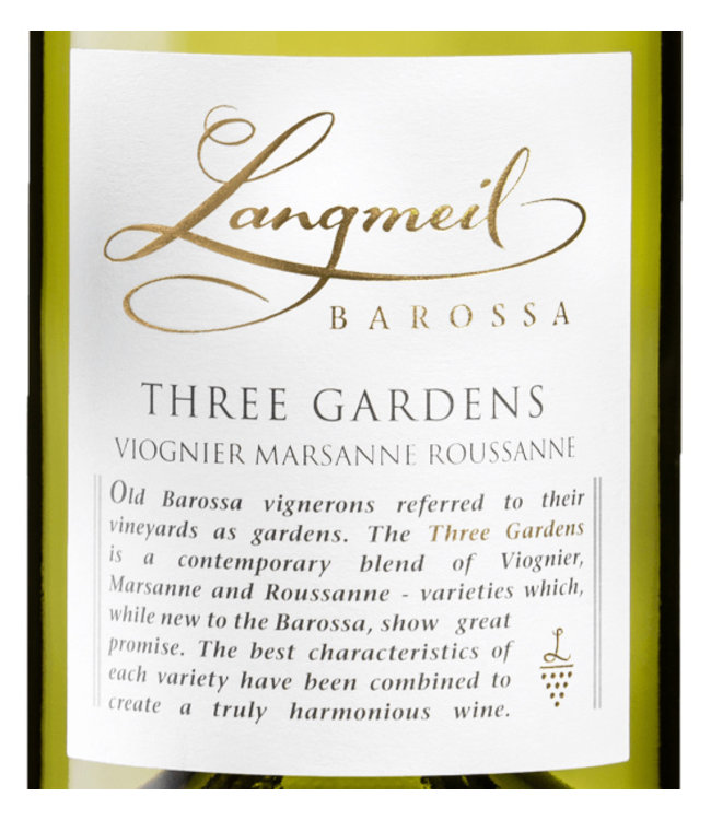 Langmeil Three Gardens Viognier Marsanne Roussanne